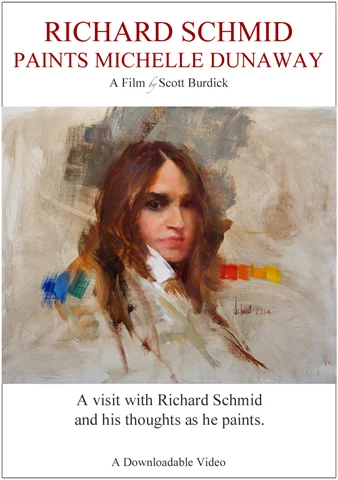 Richard Schmid Paints Michelle Dunaway